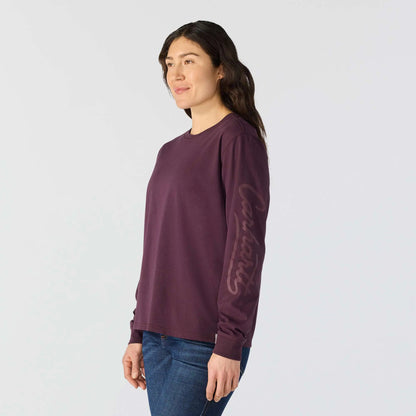 Women's Irvine Loose LS Logo T-Shirt