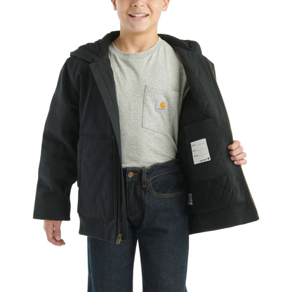 Boys' Flannel Quilt Lined Active Jac (Child/Youth)