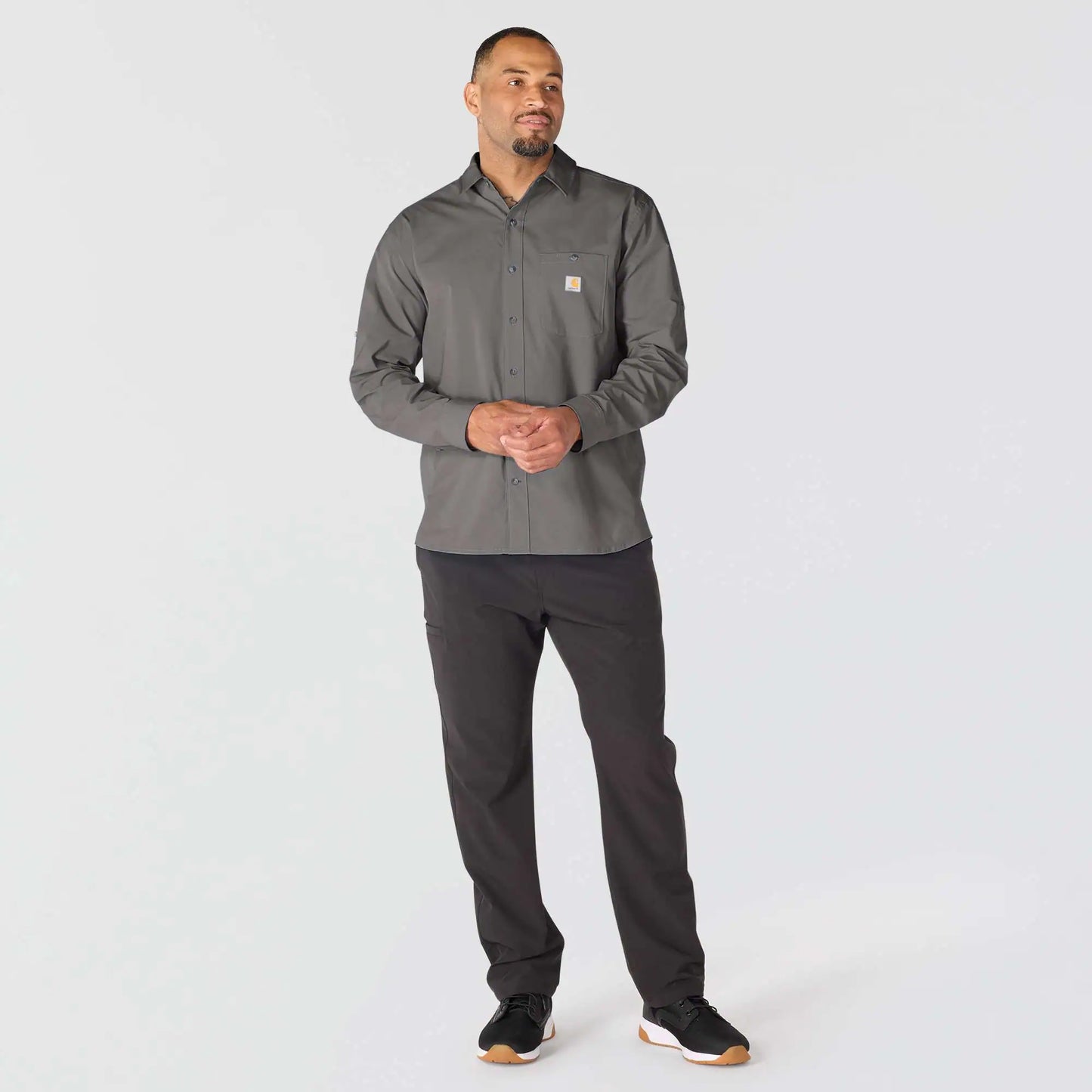 Force Sun Defender™ Woven Relaxed LS Shirt