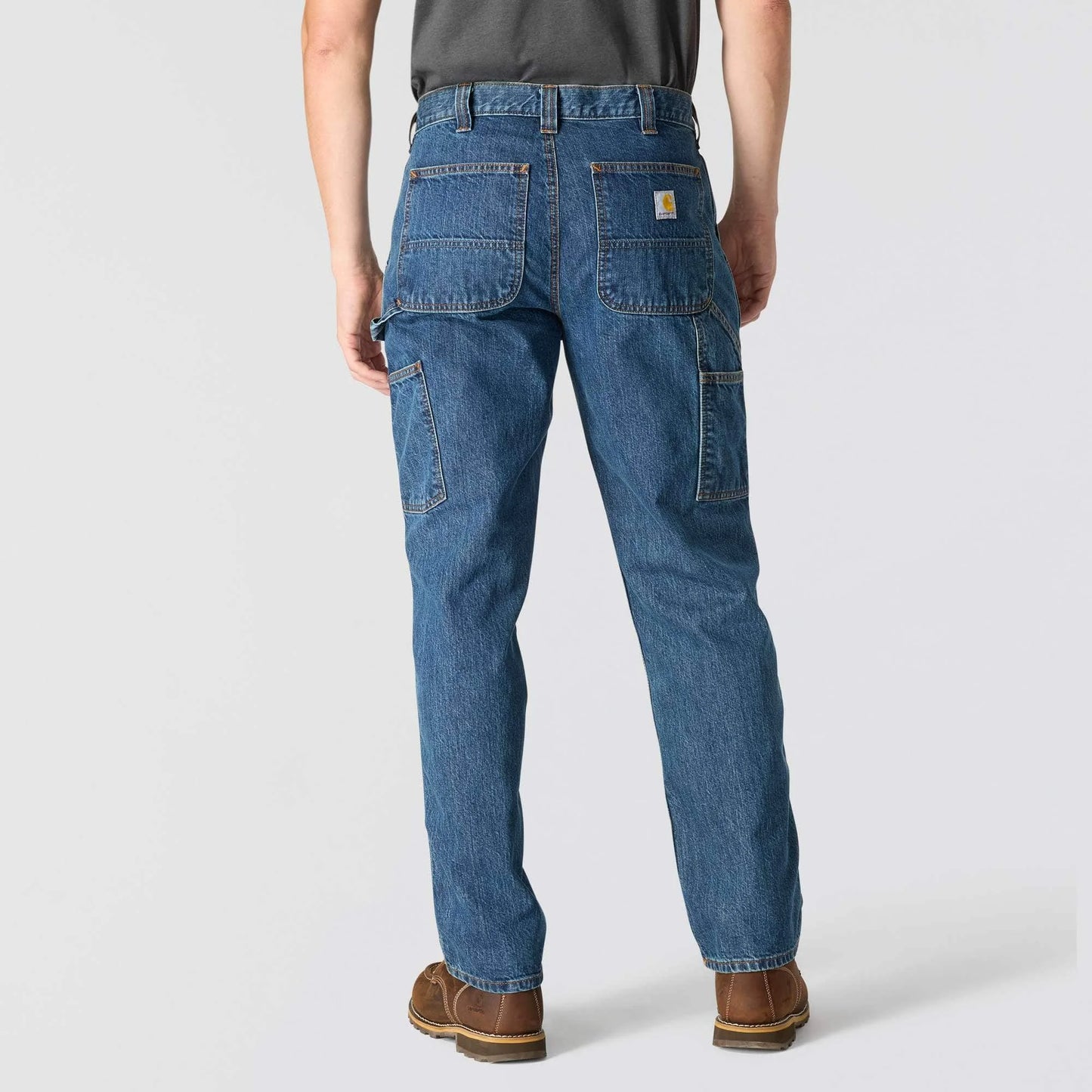 Loose Straight Denim Dungaree