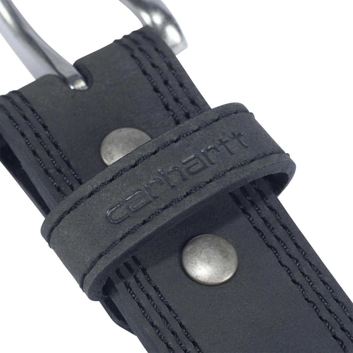 Leather Triple Stitch Belt