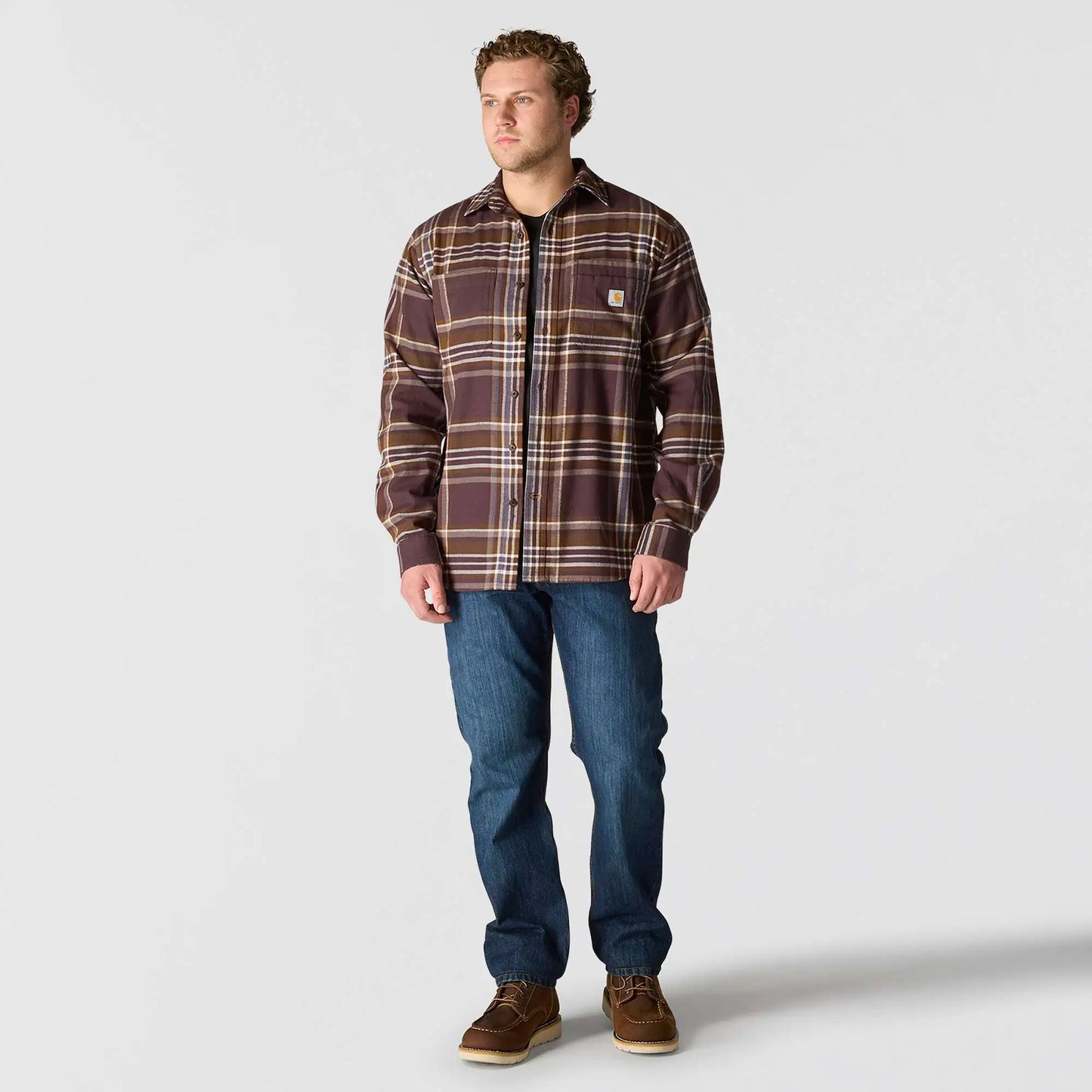 Hamilton Relaxed LS Plaid Shirt