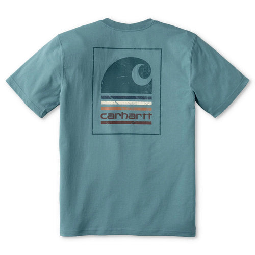 Irvine Relaxed Faded Stripe T-Shirt