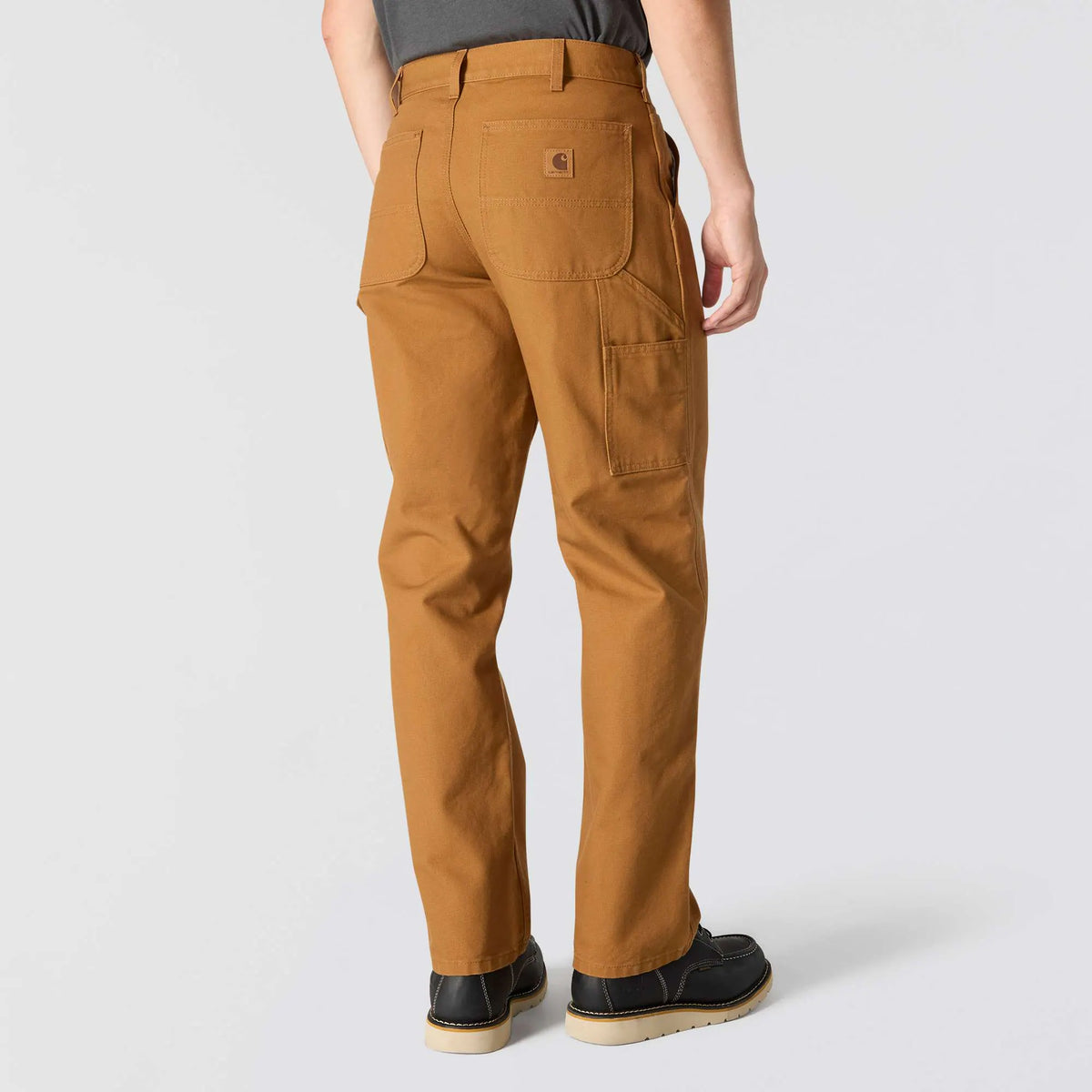 Loose Straight Washed Duck Dungaree