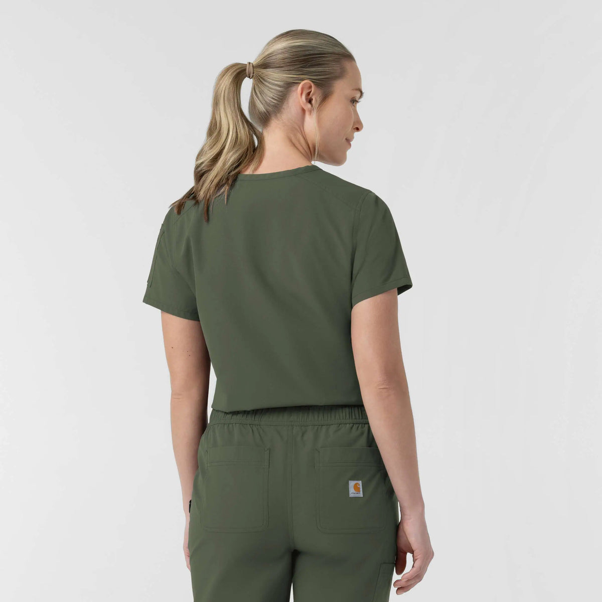 Women's Rugged Flex FLD Tuck-in Scrub Top