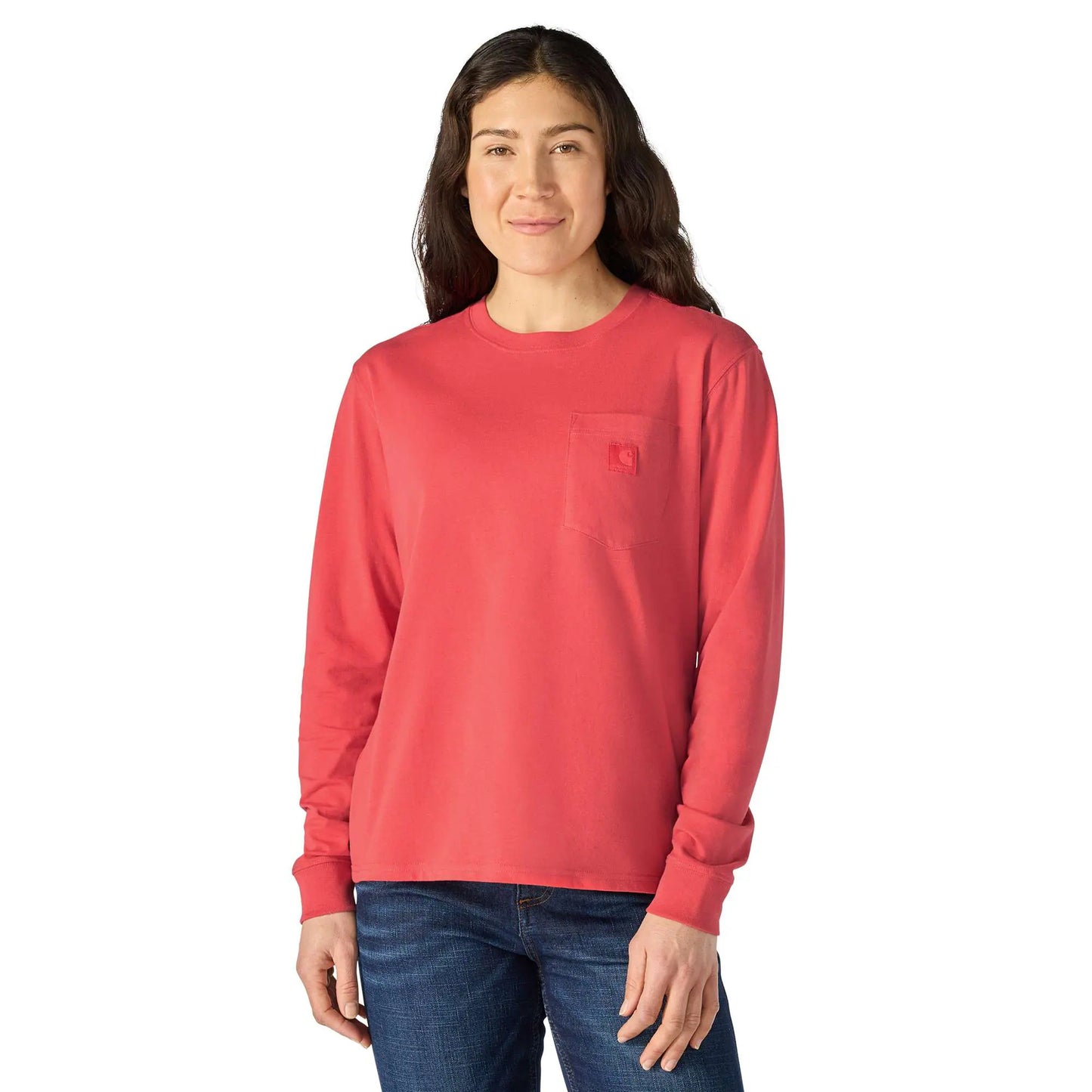 Women's Irvine Loose LS Pocket T-Shirt