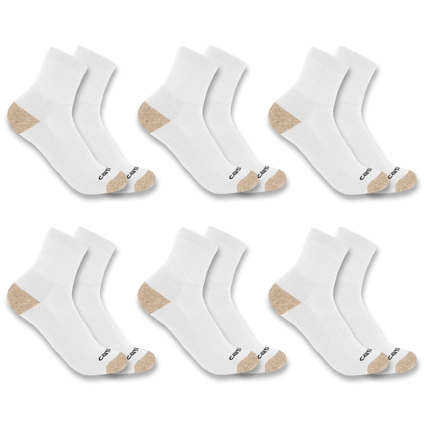 Midweight Quarter Sock 6-Pack
