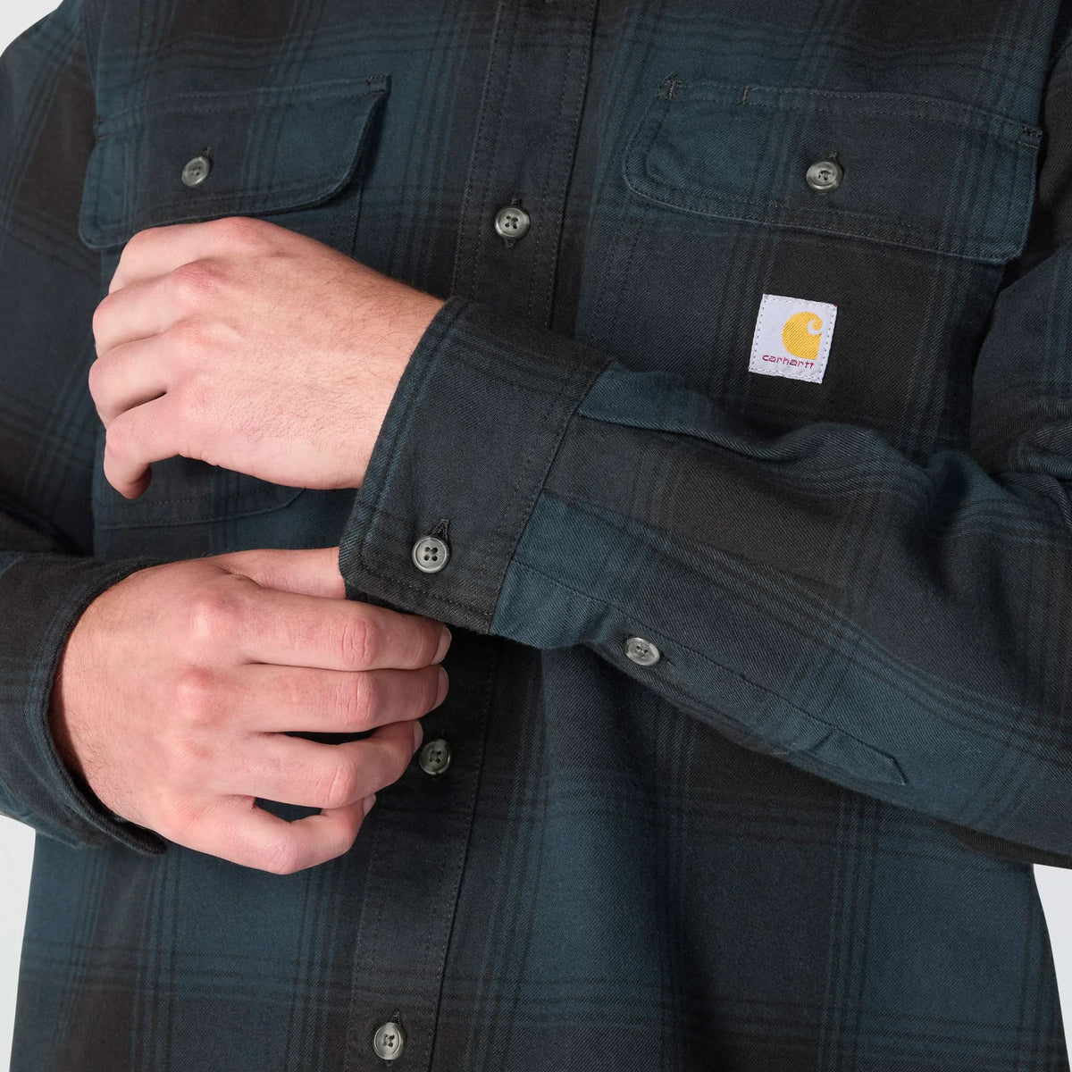 Hubbard Loose LS Plaid Shirt