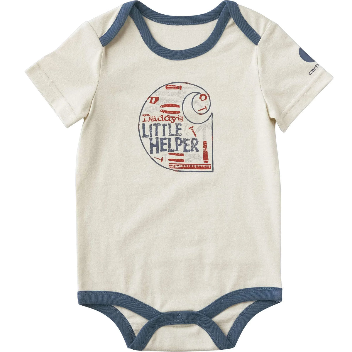 Boys' Short Sleeve Daddy's Helper Bodysuit (Baby)