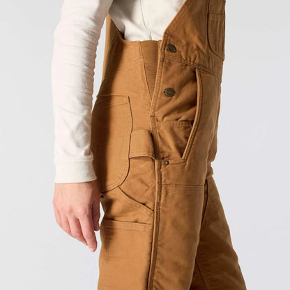 Women's Washed Duck Insulated Bib Overall