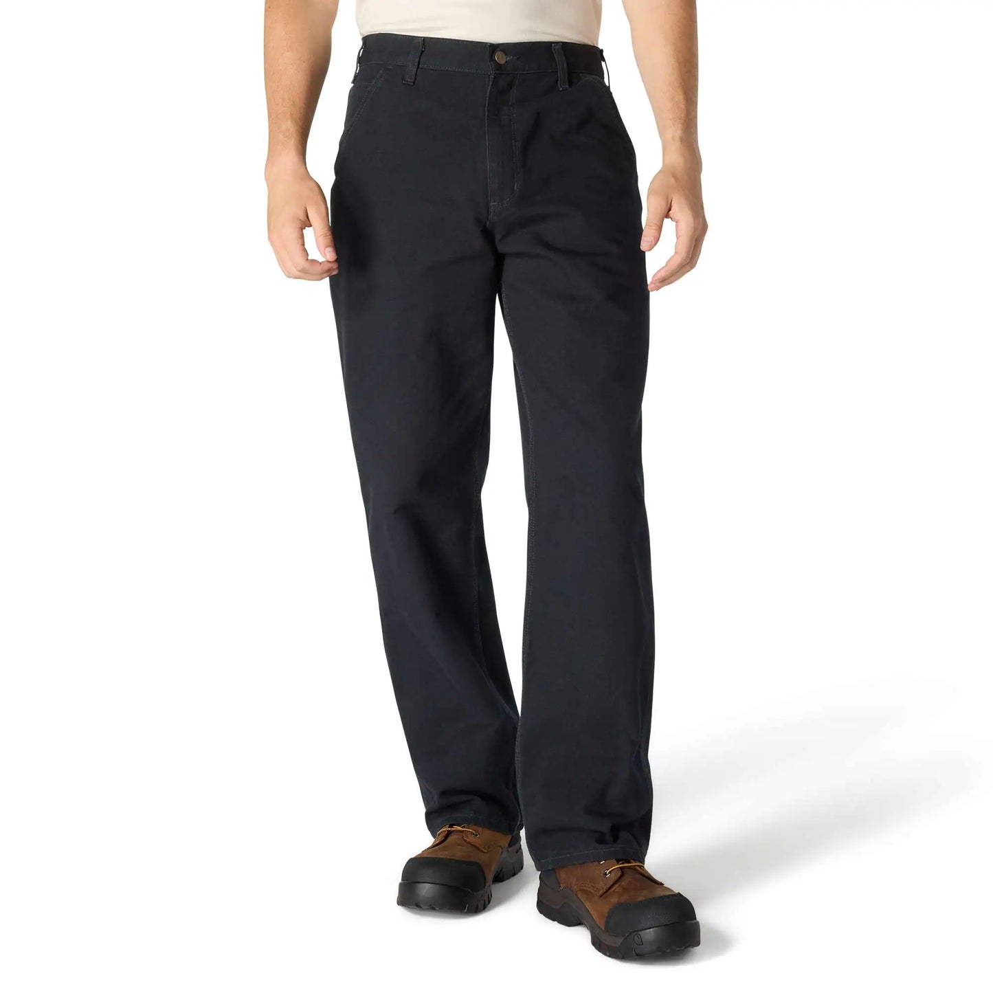 Loose Straight Washed Duck Dungaree