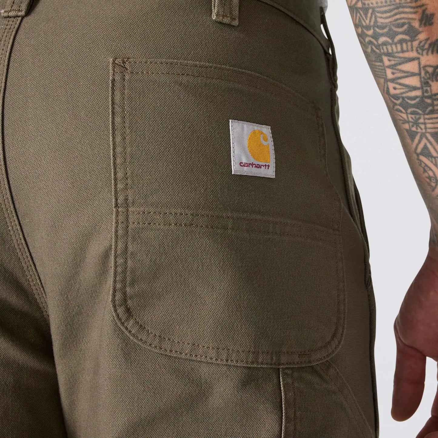 Relaxed Straight Rugged Flex™ Duck Dungaree