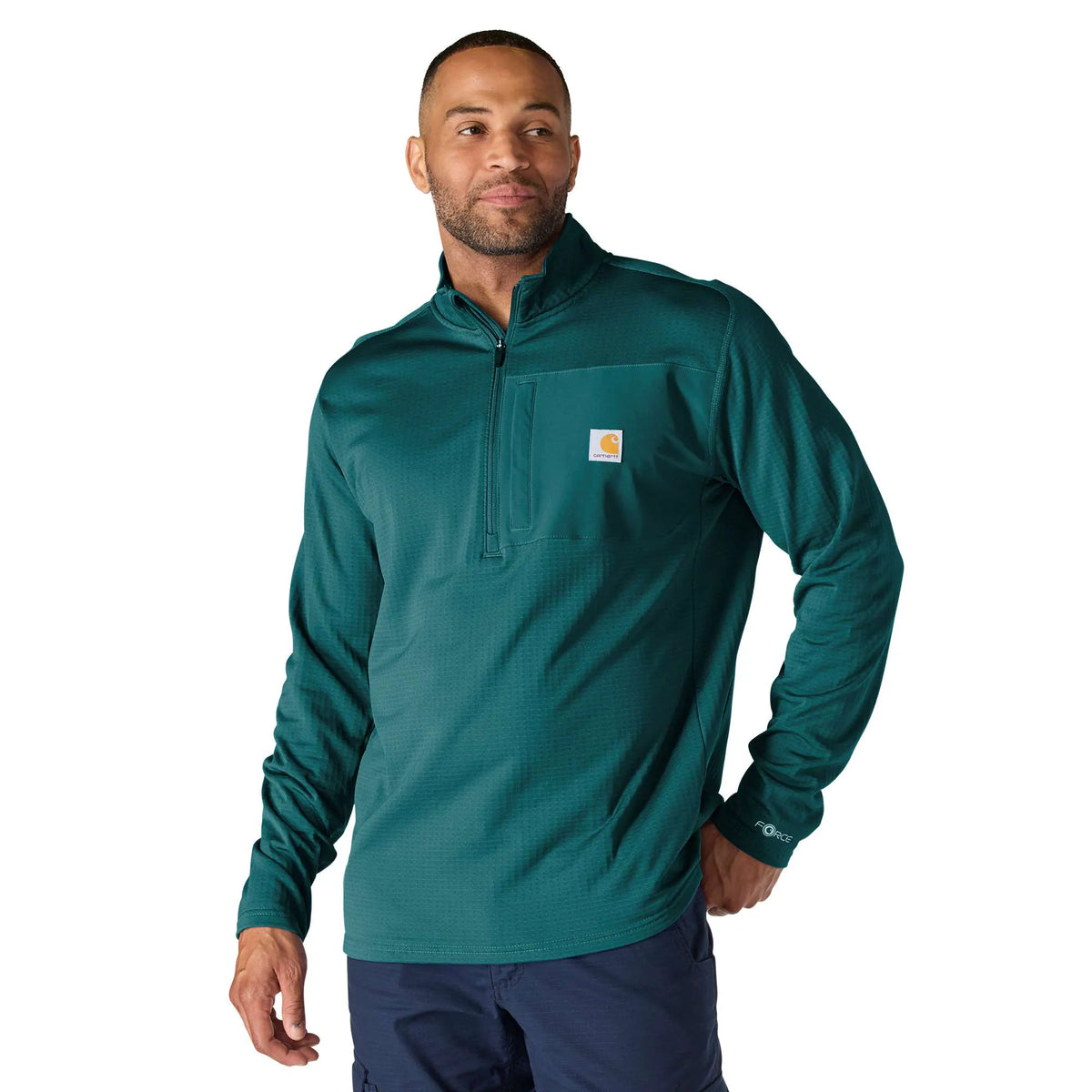 Force Ironwood Relaxed 1/2-Zip Mock Neck