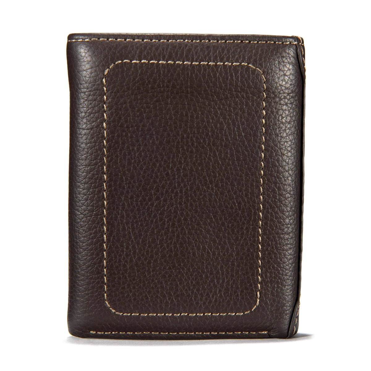 Milled Pebble Trifold Wallet