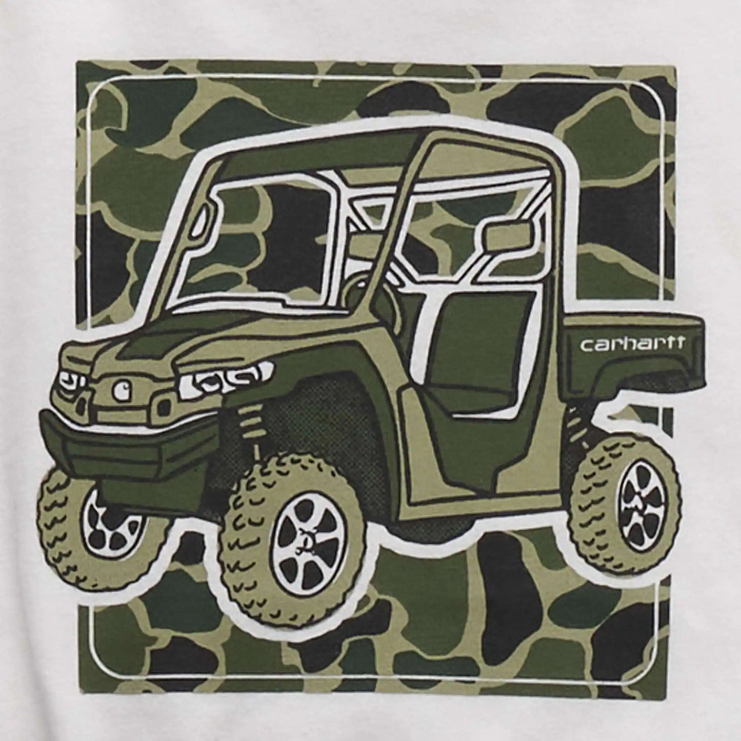 Boys' 3-Piece Camo Vest, Long-Sleeve T-Shirt & Pant Set (Toddler)