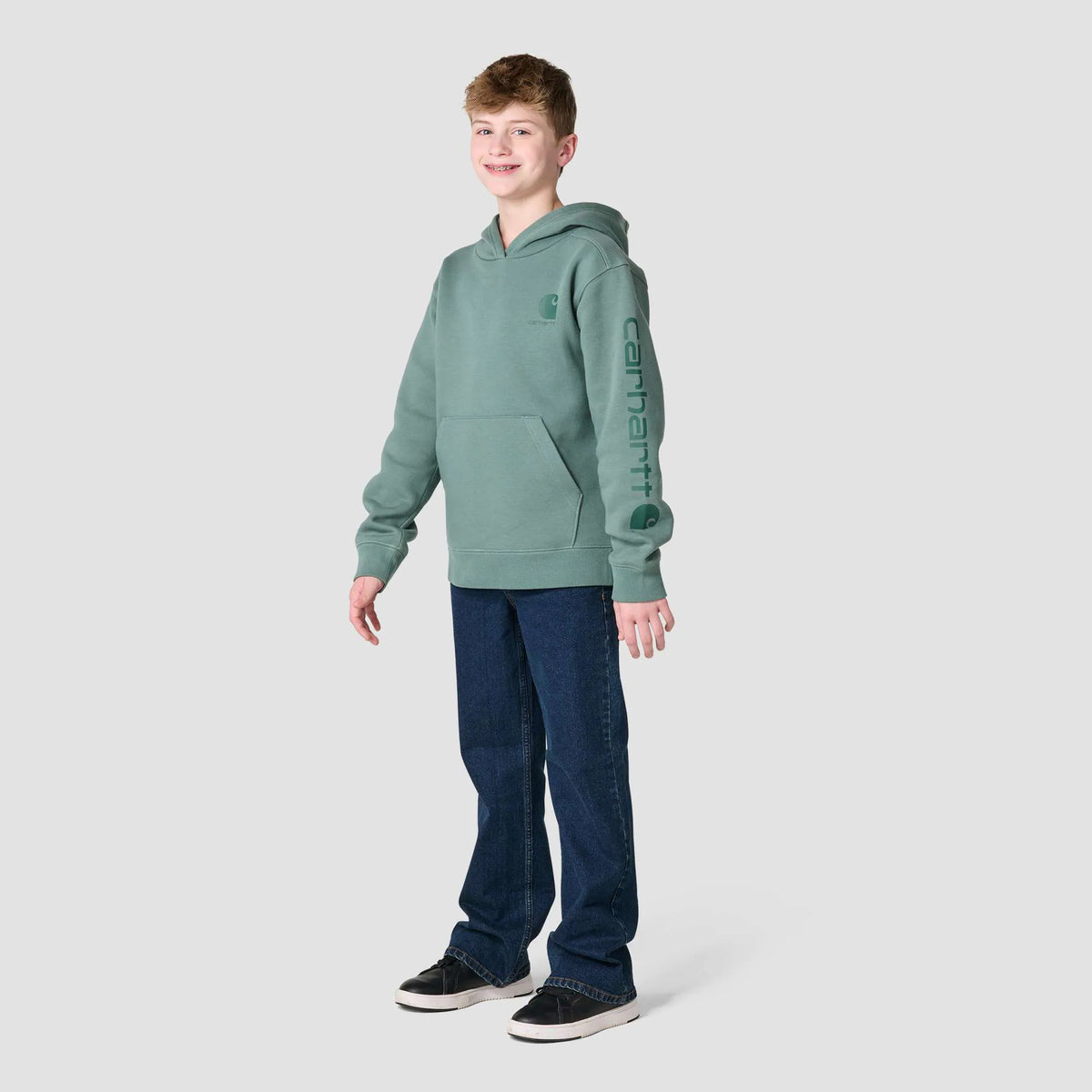 Boys' Long Sleeve Graphic Logo Sweatshirt (Child/Youth)