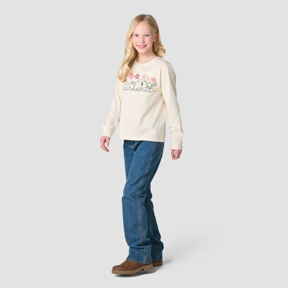 Girls' Adjustable Waistband Essential Work Jean (Child/Youth)