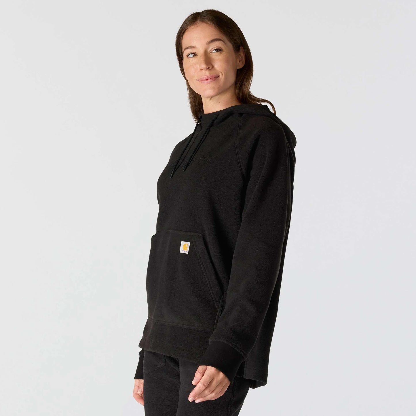 Women's Carhartt Force® Oversized-Fit Fleece Hooded Sweatshirt