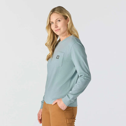 Women's Irvine Loose LS Pocket T-Shirt