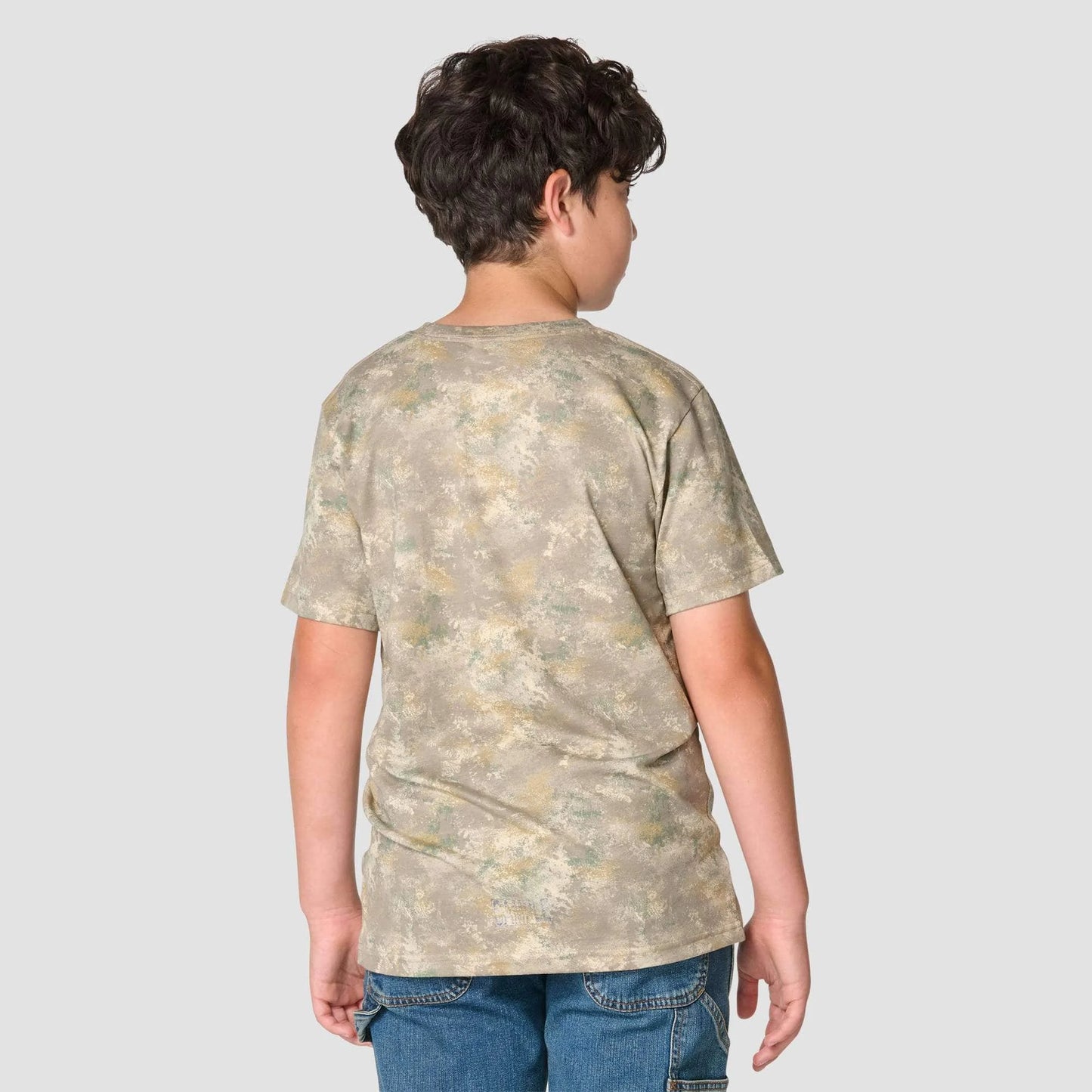 Boys' Short Sleeve Faded Camo Pocket T-Shirt (Toddler/Child/Youth)