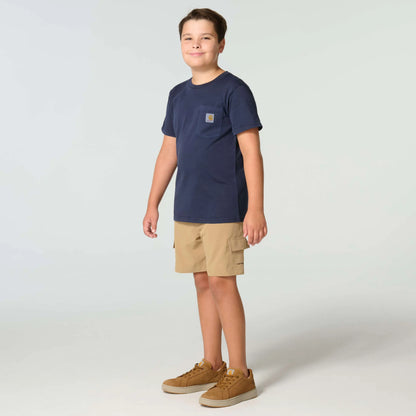 Kids' Short Sleeve Garment Dye Pocket Tee (Child/Toddler/Youth)
