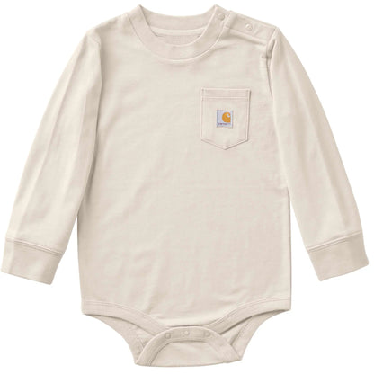 Kids' Long Sleeve Pocket Bodysuit (Baby)