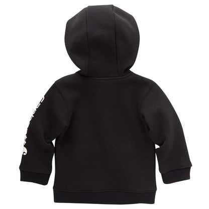 Boys' Long Sleeve Full-Zip Logo Sweatshirt (Baby/Toddler)