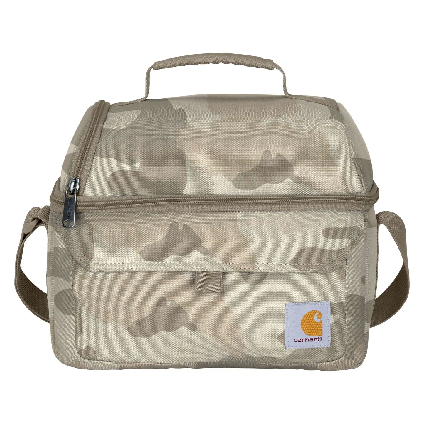 Insulated 12 Can Two Compartment Lunch Cooler