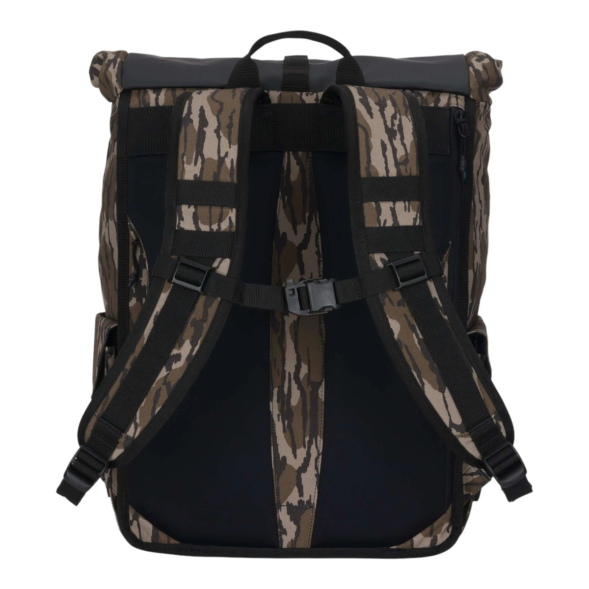 40L Nylon Roll-Top Backpack