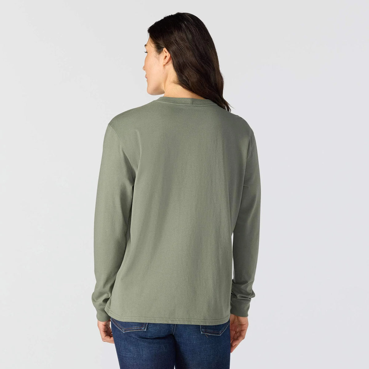 Women's Irvine Loose LS Pocket T-Shirt