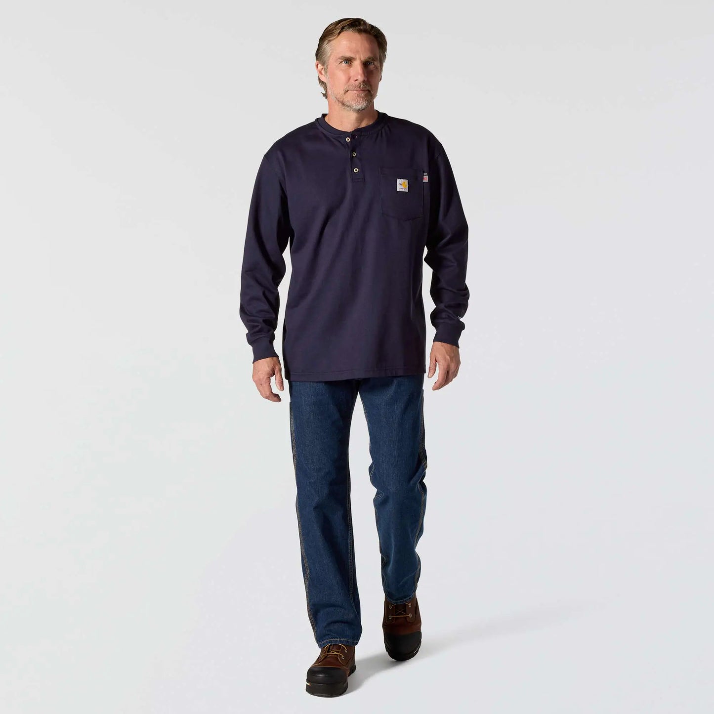 FR Force Dearborn Loose LS Henley