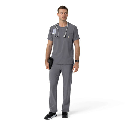 Force Cross-Flex Crew Neck Scrub Top