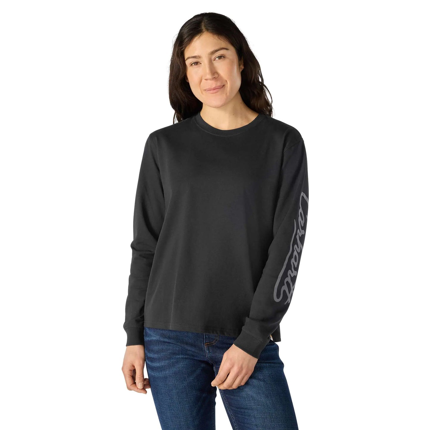 Women's Irvine Loose LS Logo T-Shirt